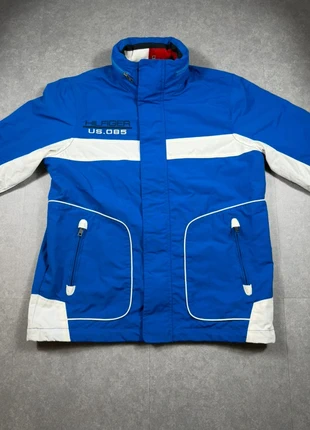 Manteau Tommy Hilfiger bleu blanc taille S, marque: Tommy Hilfiger, état: Très bon état, taille: S, 30,00 €, 32,20 € Protection acheteurs incluse