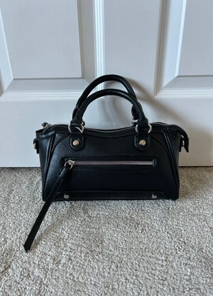 Primark - Black Mini Faux Leather Handbag, brand: Primark, condition: New with tags, £8.00, £9.10 includes Buyer Protection