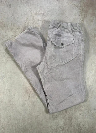 Pantalon Vintage En Velours Côtelé / Corduroy liz lange maternity gris clair maternite taille 4, merk: Vintage Dressing, staat: Heel goed, maat: XL / 42 / 14, € 10,00, € 11,20 inclusief Kopersbescherming Pro