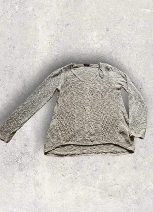 Pull été col V lin et coton beige Massimo Dutti taille L ou 40, brand: Massimo Dutti, condition: Very good, size: L / 40 / 12, €20.00, €21.70 includes Buyer Protection