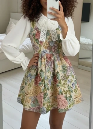 Robe 2-en-1 florale rétro – Taille S, marque: Syrva, état: Très bon état, taille: S / 36 / 8, 45,60 €, 48,58 € Protection acheteurs incluse