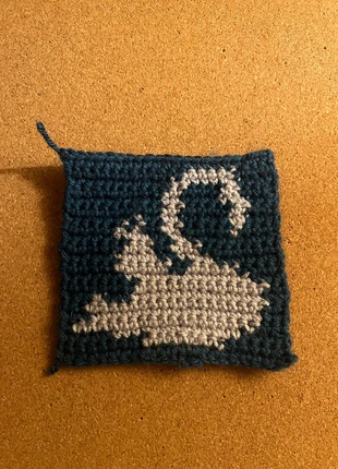 Mazzy star swan crochet tapestry, brand: Mazzy Star, condition: Like new, £7.50, £8.58 includes Buyer Protection