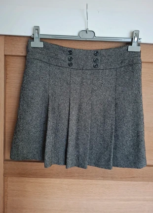 Jupe plissée grise laine Esprit – Taille 38 / M, marque: Esprit, état: Très bon état, taille: M / 38 / 10, 8,00 €, 9,10 € Protection acheteurs incluse