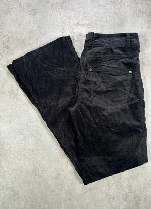 Pantalon En Velours Côtelé / Corduroy olsen noir velours cotelé coupe droit ample taille 36, marque: Vintage Dressing, état: Très bon état, taille: S / 36 / 8, 15,00 €, 16,45 € Protection acheteurs (Pro) incluse