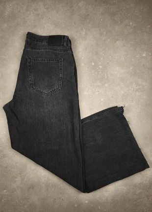 Jean pull and bear oversize droit noir taille 42 en parfait état, marque: Pull & Bear, état: Très bon état, taille: XL / 42 / 14, 10,00 €, 11,20 € Protection acheteurs incluse