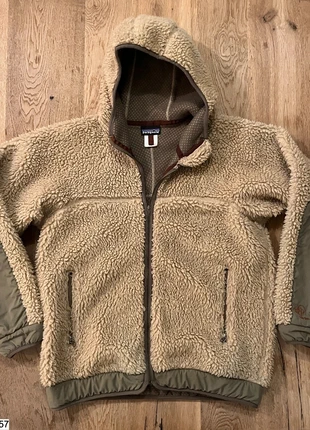 Polaire Patagonia Deep Pile rhythm hoodie Vintage, merk: Patagonia, staat: Heel goed, maat: S, € 899,00, € 916,98 inclusief Kopersbescherming