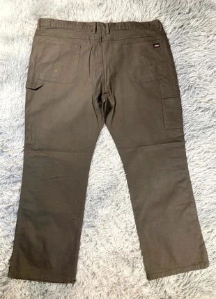 Pantalon workwear Dickies Baggy Fit Olive Vert Foncé 44x32 Made in Kenya, marca: Dickies, estado: Muito bom, tamanho: PT 54 | W44, €20.00, €21.70 inclui Proteção do Comprador Pro