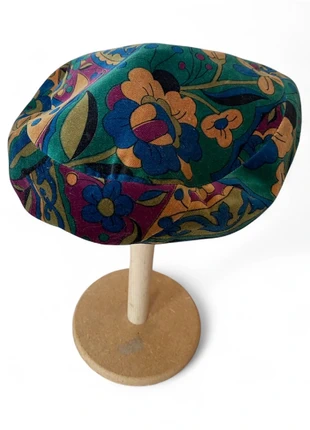 NWOT Vintage 70s “Gene Doris” New York 100% Cotton Paisley Velvet Beret Hat, marque: Vintage Dressing, état: Neuf sans étiquette, taille: S, 59,00 €, 62,65 € Protection acheteurs incluse