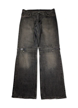 Neil Barrett indigo dark faded denim cargo jeans baggy fit - 34, marca: Neil Barrett, estado: Muito bom, tamanho: M, €120.00, €126.70 inclui Proteção do Comprador Pro