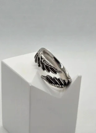 Bague ailes argenté inoxydable, marque: CHROME, état: Très bon état, taille: Ajustable, 9,95 €, 11,15 € Protection acheteurs (Pro) incluse