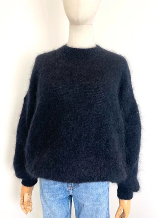 Pull mohair noir, état: Neuf avec étiquette, taille: Taille unique, 68,00 €, 72,10 € Protection acheteurs (Pro) incluse