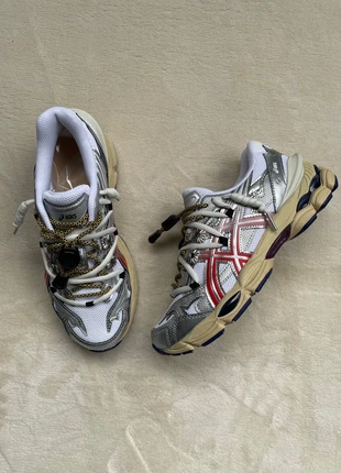 Asics Gel-Cumulus 16 x TOGA – White / Red / Pure Silver – Taille 40, marke: Asics, zustand: Neu, mit Etikett, größe: 40, 499,90 €, 525,60 € inklusive Vinted-Käuferschutz