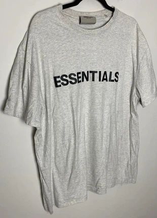 Fear of God Essentials T-Shirt Grau – Minimalistischer Streetwear-Klassiker – Gr. L, brand: Fear of God, condizioni: Buone, taglia: L, €7.99, €9.09 include la Protezione acquisti