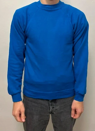 Sweat vintage bleu, marque: Vintage Dressing, état: Très bon état, taille: M, 14,00 €, 15,40 € Protection acheteurs incluse