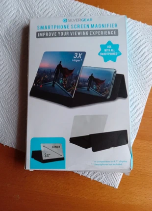 Smartphone Screen Magnifier, brand: silvergear, condizioni: Nuovo senza cartellino, €10.00, €11.20 include la Protezione acquisti