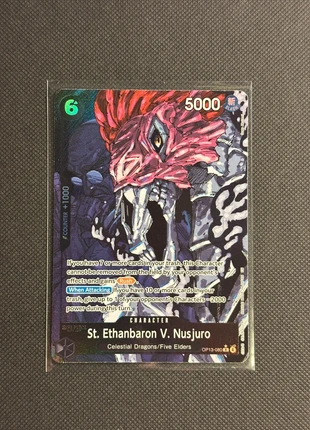 Onepiece CardGame - St. Ethanbaron V. Nusjuro, marke: OnePiece, zustand: Sehr gut, 37,00 €, 39,55 € inklusive Vinted-Käuferschutz