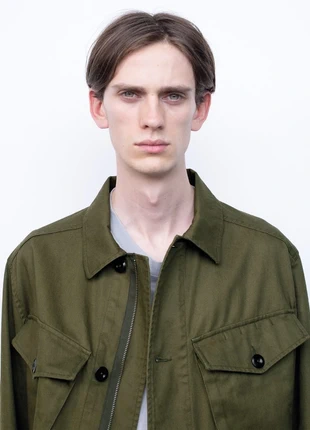 Margaret Howell MHL Cropped Army Jacket size XS (fits M), the real mccoy's, merk: Margaret Howell, staat: Goed, maat: XS, € 175,00, € 184,45 inclusief Kopersbescherming