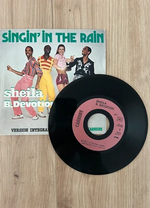 Vinyle Sheila B. Devotion – Singin’ in the Rain – Version Intégrale 45T Disco Carrere Vintage, état: Bon état, 7,00 €, 8,05 € Protection acheteurs incluse