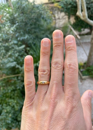 Chevaliere plaque or taille 54, état: Très bon état, taille: 18,1 mm, 20,00 €, 21,70 € Protection acheteurs incluse