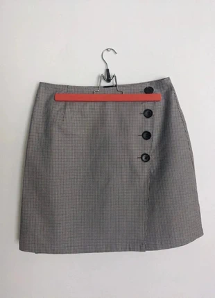 Jupe crayon taille haute droite neuve motif gris prince de galles Ekyog 40, marca: Ekyog, estado: Nuevo con etiquetas, tamaño: L / 40 / 12, 18,00 €, 19,60 € Protección al comprador incluida