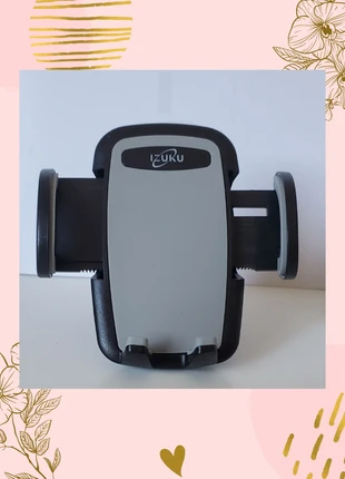 Support téléphone voiture - Modèle Marbré Noir et Gris, marque: Izuku, état: Très bon état, 5,50 €, 6,48 € Protection acheteurs incluse