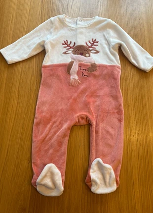 Pyjama fille Noël 6 mois gemo, marque: Gémo, état: Très bon état, taille: 6-9 mois / 68 cm, 2,00 €, 2,80 € Protection acheteurs incluse