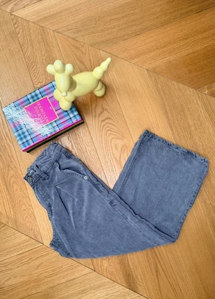 Pantaloni Zara bambina 7 anni (122 cm) grigio vintage gamba larga, marque: Zara, état: Très bon état, taille: 7 ans / 122 cm, 9,90 €, 11,10 € Protection acheteurs incluse