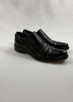 Chaussures richelieu en cuir noir Extime Vintage – Pointure 39, marque: Vintage Dressing, état: Très bon état, taille: 39, 27,00 €, 29,05 € Protection acheteurs (Pro) incluse