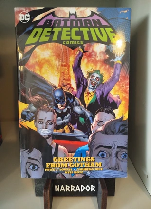 DC Batman Detective Comics: Greetings from Gotham Paperback em Inglês, estado: Muito bom, €10.00, €11.20 inclui Proteção do Comprador Pro