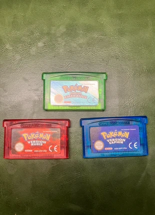 Lot 3 jeux Pokémon – Rubis + Saphir + Émeraude (GBA), condition: New without tags, €40.00, €42.70 includes Buyer Protection