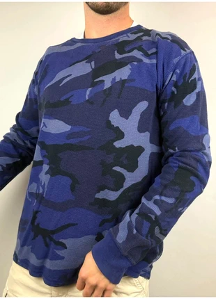 Pull bleu militaire col rond - Taille L, brand: Ralph Lauren, condition: Very good, size: L, €30.00, €32.20 includes Buyer Protection