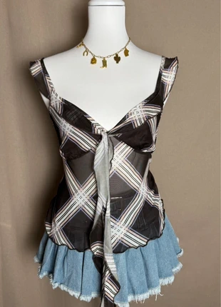 Top type coquette & romantique aesthetic - Style vintage Y2K, marque: COQUETTE, état: Très bon état, taille: M / 38 / 10, 16,00 €, 17,50 € Protection acheteurs (Pro) incluse