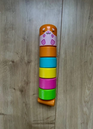 Jouet en bois Empilable coloré – Hamster rigolo – Dès 12 mois, estado: Muito bom, tamanho: 12-18 meses / 80 cm, €5.00, €5.95 inclui Proteção do Comprador