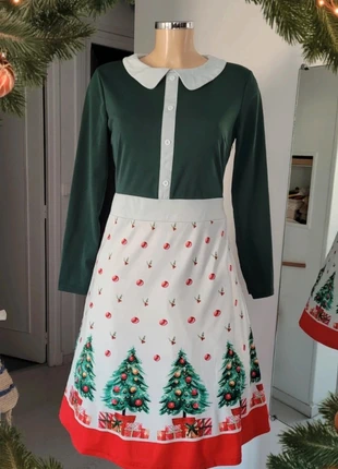 Robe de Noël comme neuve, état: Très bon état, taille: M / 38 / 10, 16,00 €, 17,50 € Protection acheteurs incluse