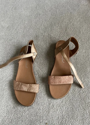 New Look rose gold sandals – size 5 / EU 38 – summer outfit / holiday shoes, brand: New Look, condition: Very good, size: 5, £1.00, £1.75 includes Buyer Protection