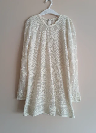 Top dentelle Isabel Marant pour H&M blanc écru chic bohème, marque: Isabel Marant, état: Très bon état, taille: S / 36 / 8, 26,00 €, 28,00 € Protection acheteurs incluse