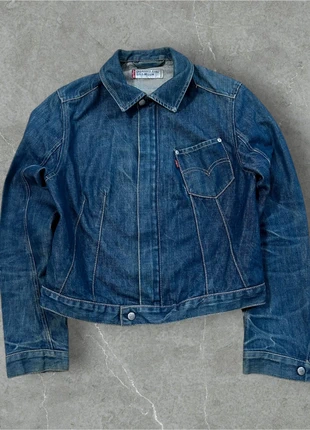 Levi’s Engineered Jeans Jacket Vintage Blue – Workwear Style / Veste en Jean Vintage Levi’s Bleu, marke: Levi's, zustand: Sehr gut, größe: M / 38 / 10, 24,90 €, 26,85 € beinhaltet Vinted-Käuferschutz Pro