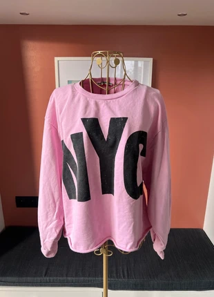 Vintage ~ Sweat oversize fit floque NYC, condition: Very good, size: L / 40 / 12, €4.00, €4.90 includes Buyer Protection Pro