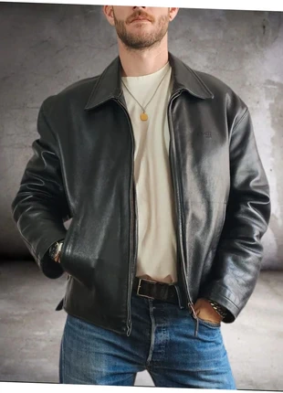 Schott 🇺🇲 Highwayman - Cuir Vintage, marque: Schott, état: Très bon état, taille: XXL, 209,00 €, 220,15 € Protection acheteurs incluse