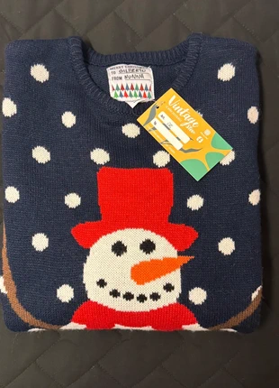 Maglione natalizio pupazzo di neve – Merry Christmas from Norway – usato con etichetta, marque: Merry Christmas, état: Très bon état, taille: S, 6,00 €, 7,00 € Protection acheteurs incluse