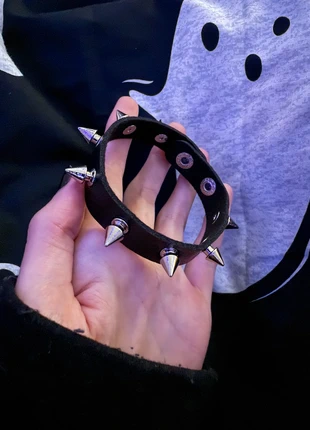 alt goth punk spiked bracelet, brand: Punk, condition: New without tags, £5.00, £5.95 includes Buyer Protection