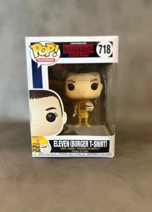 Funko Pop Stranger Things – Eleven 718, merk: Funko Pop, staat: Goed, maat: Universeel, € 6,00, € 7,00 inclusief Kopersbescherming Pro