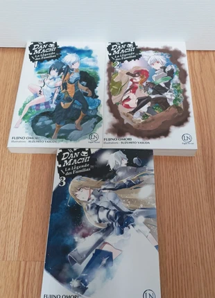 Light Novel - Dan Machi (La légende des Familias) T1 à T3, zustand: Neu, 25,00 €, 26,95 € inklusive Vinted-Käuferschutz