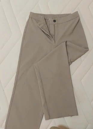 Pantalon large et droit gris élégant, marque: Pimkie, état: Très bon état, taille: M / 38 / 10, 4,00 €, 4,90 € Protection acheteurs incluse