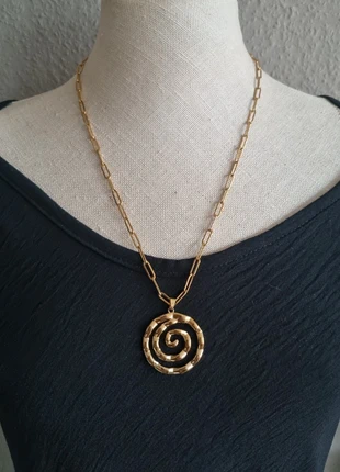 Lange goudkleurige schakelketting ●Stainlesssteel, staat: Heel goed, € 6,95, € 8,00 inclusief Kopersbescherming Pro