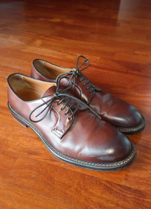 Leather Derby Loafers - Made in Italy, marque: Derby, état: Très bon état, taille: 44, 50,00 €, 53,20 € Protection acheteurs incluse