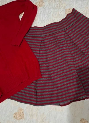 Set casual femme invernale gonna Rinascimento e maglioncino a maglia rosso tg s, brand: Rinascimento, condizioni: Ottime, taglia: S / IT 40 / EU 36, €11.49, €12.76 include la Protezione acquisti