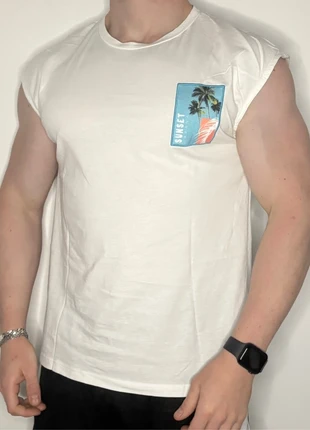 Débardeur Kiabi oversize blanc - Taille S, brand: Kiabi, condition: Very good, size: S, €5.00, €5.95 includes Buyer Protection Pro