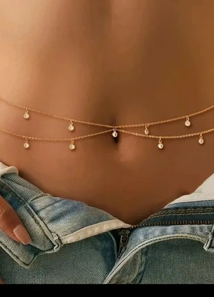 Bohemian buikketting, merk: Dijk, staat: Nieuw zonder prijskaartje, € 6,50, € 7,53 inclusief Kopersbescherming