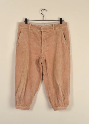 Vintage corduroy cropped trousers circa 1980 (4071), marque: Vintage, état: Bon état, taille: W34 | FR 44, 45,00 €, 47,95 € Protection acheteurs (Pro) incluse